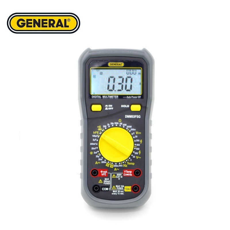 GENERAL 美國(guó)精耐DMM53FSG數(shù)字萬(wàn)用表DMM53FSG